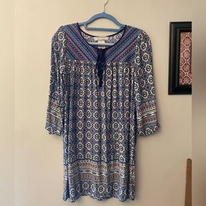 Flying Tomato Multicolor Boho Midi dress